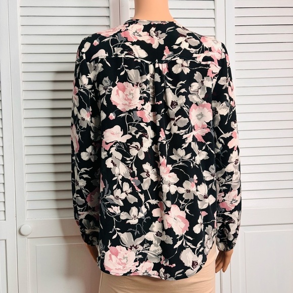 JOIE Odelette Silk Floral Print V-Neck Blouse Size Small - Picture 8 of 8